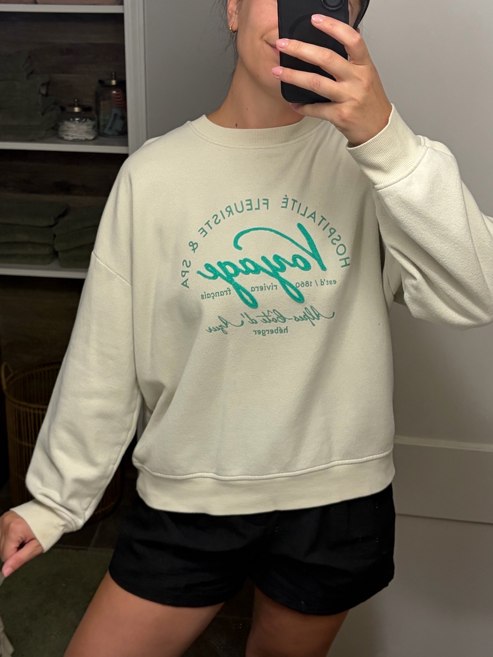 French crewneck